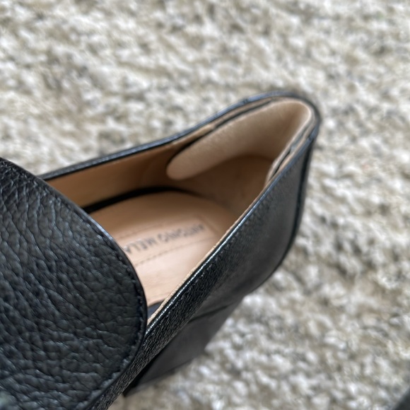 Antonio Melani Black Leather Sole Shoes - Gently Used - Picture 6 of 10